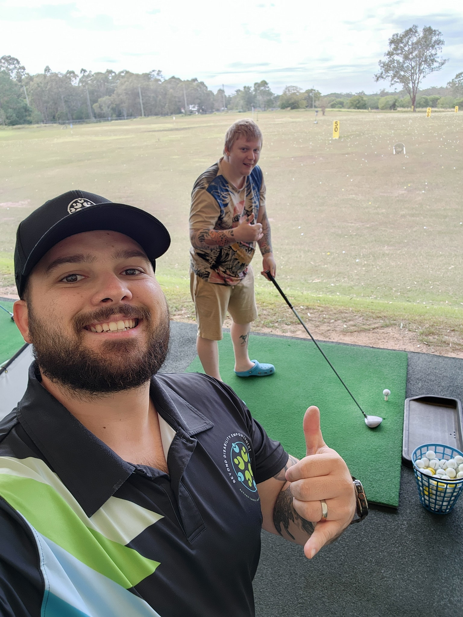 Participants enjoying a supported respite getaway